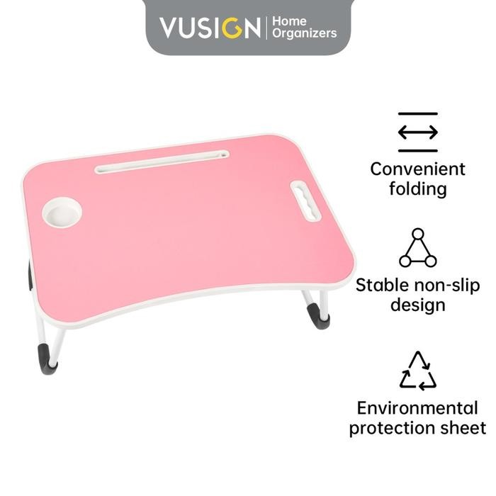 

Vusign Folding Table Meja Laptop Meja Belajar Lipat Portable Vs860 Furniture Pasti Ori