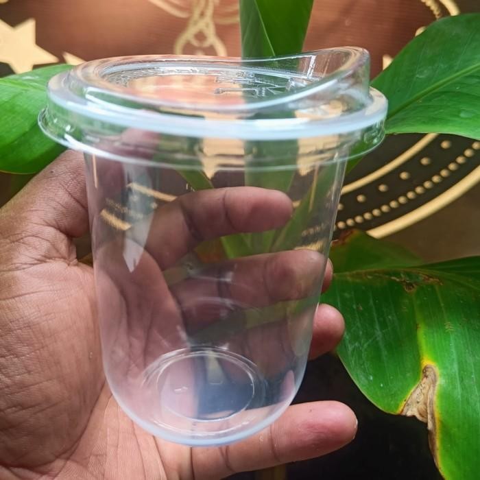 [Expert] PET U CUP 14 OZ with STRAWLESS LID