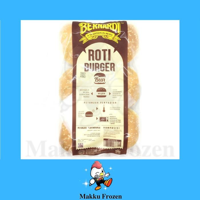 

(Expert) Bernardi Roti Burger , Makanan beku HALAL Roti Enak