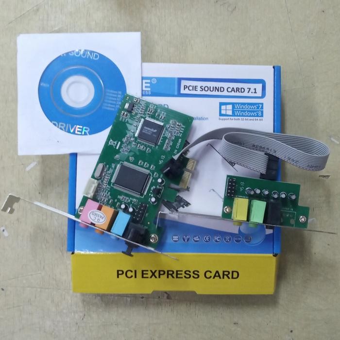 Terbaru Sound Card 7.1 Pci Express Card