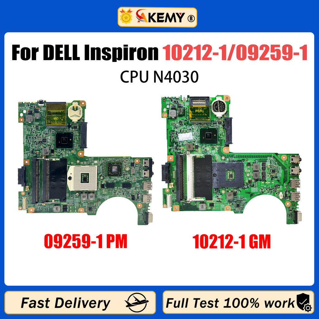 AKEMY 10212-1 09259-1 For DELL Inspiron N4030 Laptop Mainboard 48.4EK01.01M 0R2XK8 48.4EK19.011 0H38