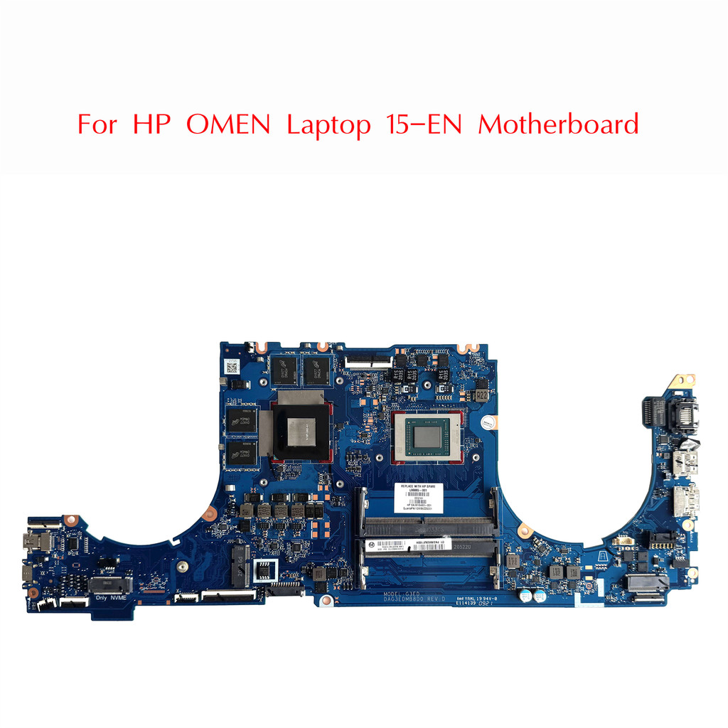 L99865-601 Used For HP OMEN Laptop 15-en Motherboard DAG3EDMB8D0 G3ED With Ryzen7-4800H+GTX1650TI DD