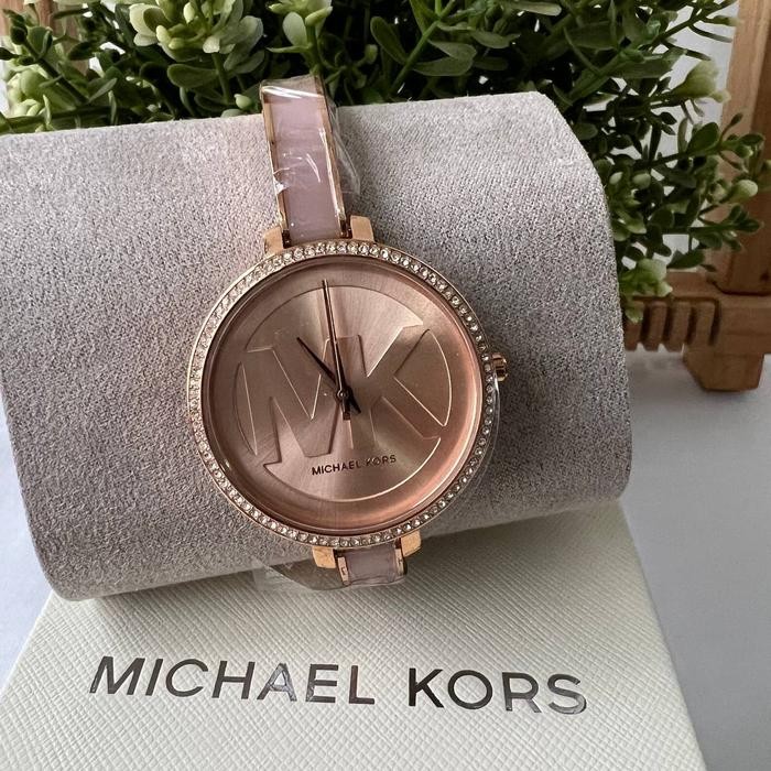 Jam Jaryn Pink Strap Women's Watch MK4545