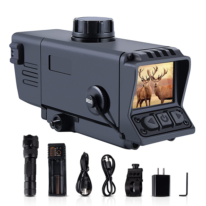 Night Vision Scope Night Vision Rifle Scope with IR850 MOA Recording and Range Finder Infrared Tacti