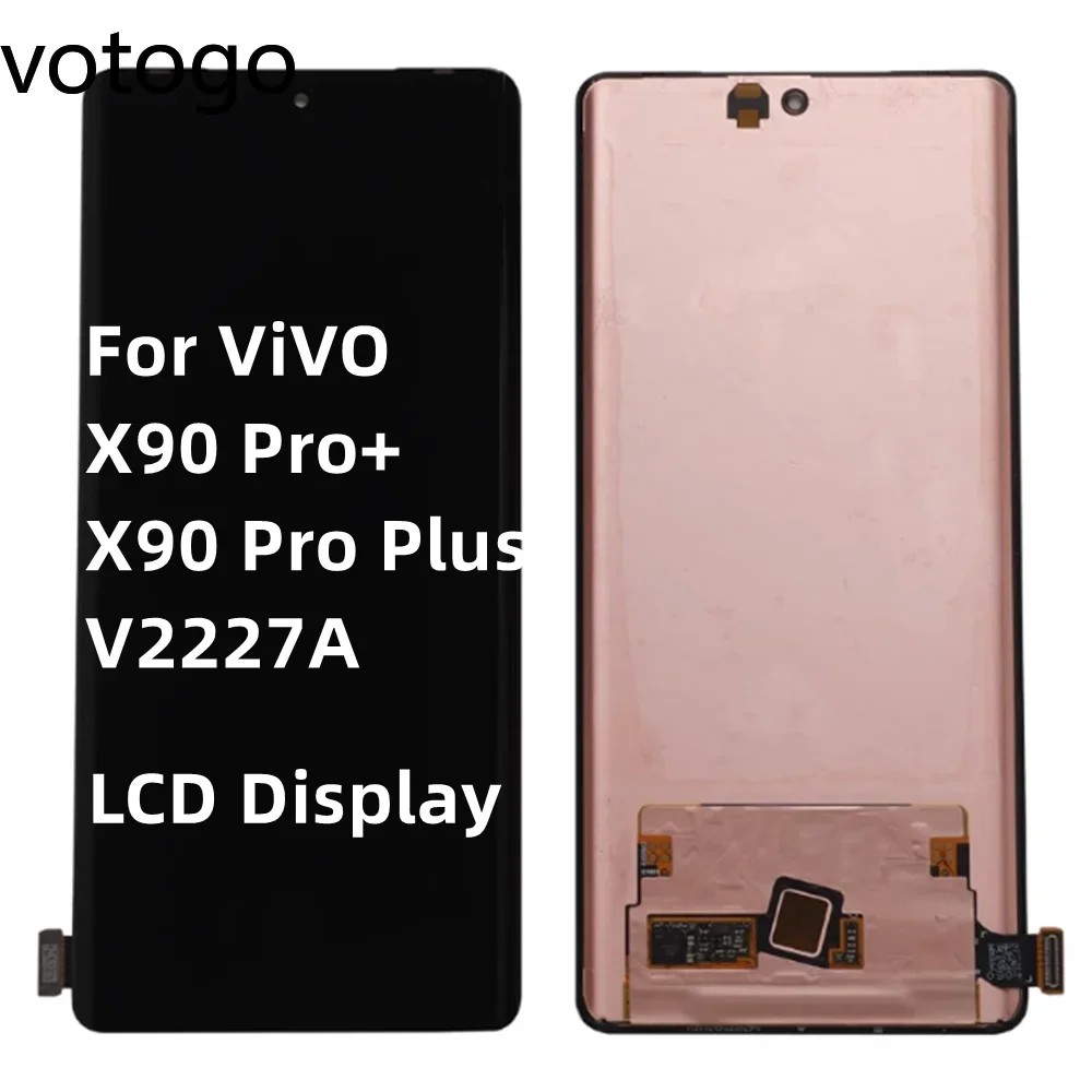 Original 6.78" For ViVO X90 Pro / X90 Pro+ Plus 5G OLED LCD Display Screen Touch Digitizer Assembly 