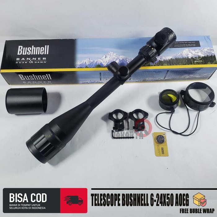 Telescope bushnell 6-24X50AOEG Reticle Mildot