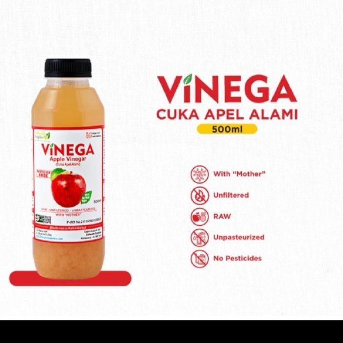 

VINEGA APPLE CIDER FINEGAR WITH THE MOTHER 500 ML