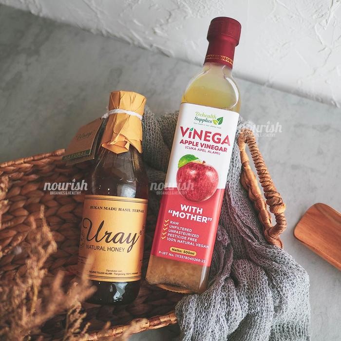 

Paket Vinega Cuka Apel 500gr + Madu Uray 450gram