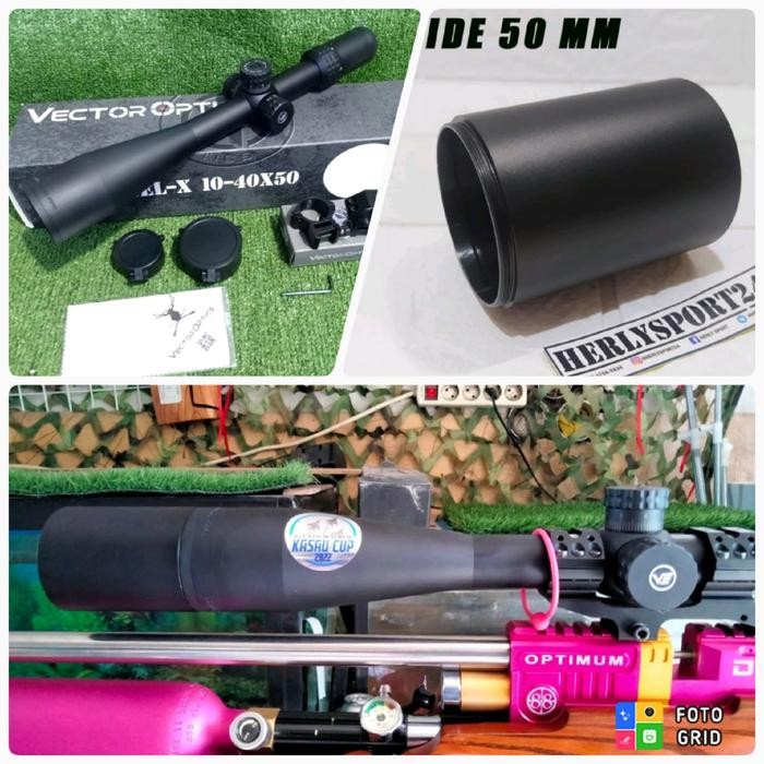 Murah.. Sunhide Vector Sentinel X 10-40X50 Sfp Sunhide Teleskop Vector Import
