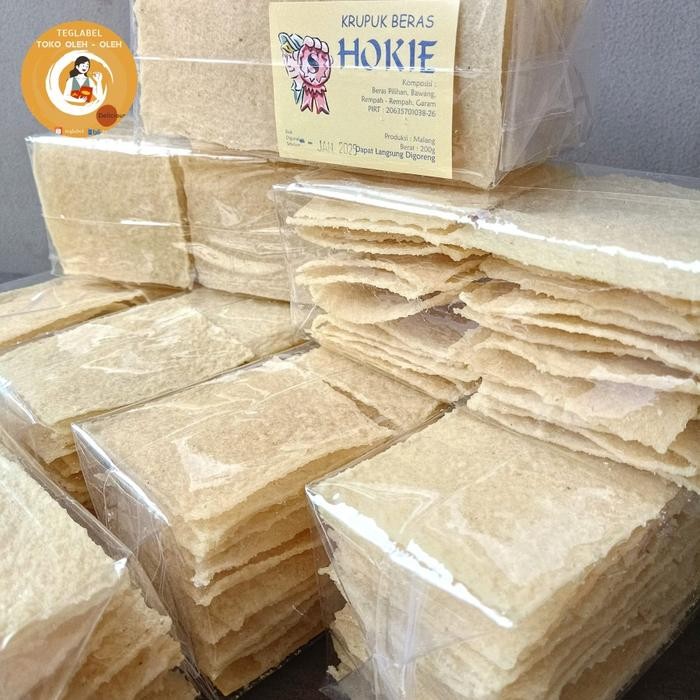 

Kerupuk Gendar Mentah Hokie Krupuk Beras Malang