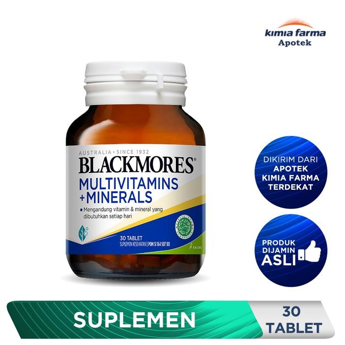 Blackmores Multivitamins + Minerals 30 Tablet / Multivitamin / Kimia Farma
