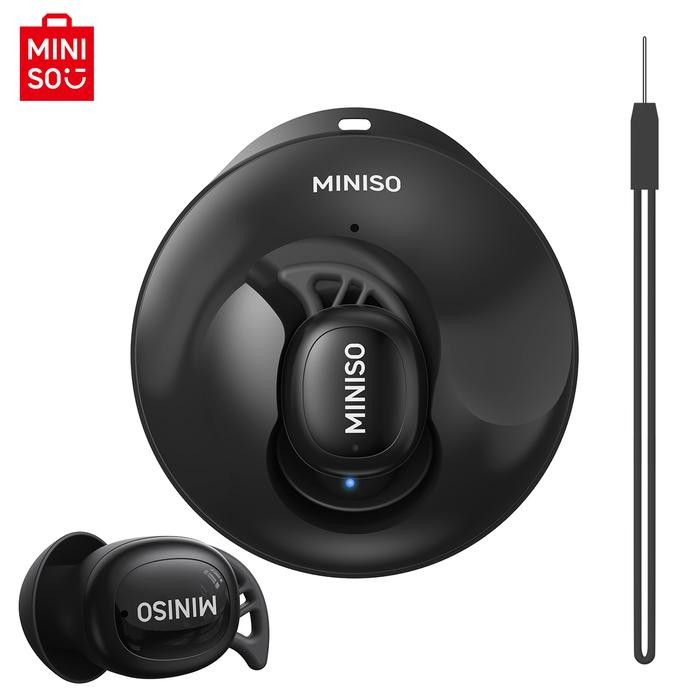 MINISO X16 TWS Headset Tidur Bluetooth V5.4 Wireless Earphone Mini Tak Terlihat Sleep Headsets Sport