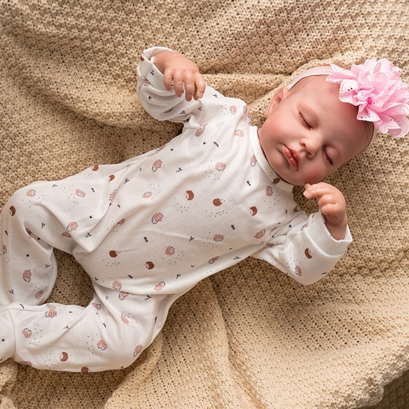 55cm Reborn Dolls Loulou Real Soft Touch Reborn Baby Doll Toys Newborn Baby Lifelike Reborn Doll