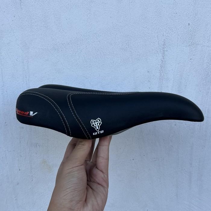 Saddle Sepeda Mtb Wtb Speed V 5 Sadel Gel Hitam Original Seli Sadle