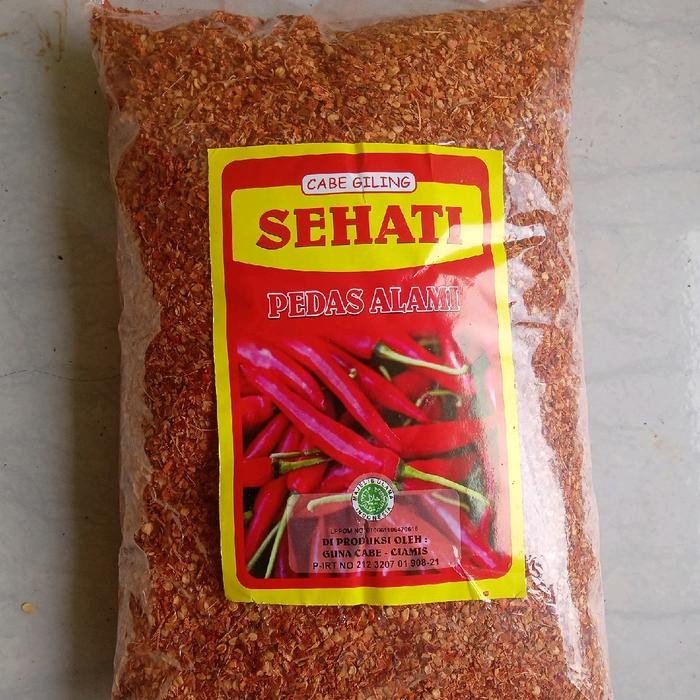 

Cabai Bubuk Kasar Pedas Alami Harga Termurah 1Kg