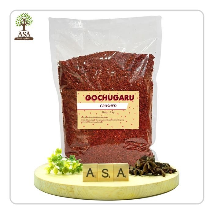 

Gochugaru Crushed / Cabai Bubuk (Kasar) Khas Korea 1 Kg