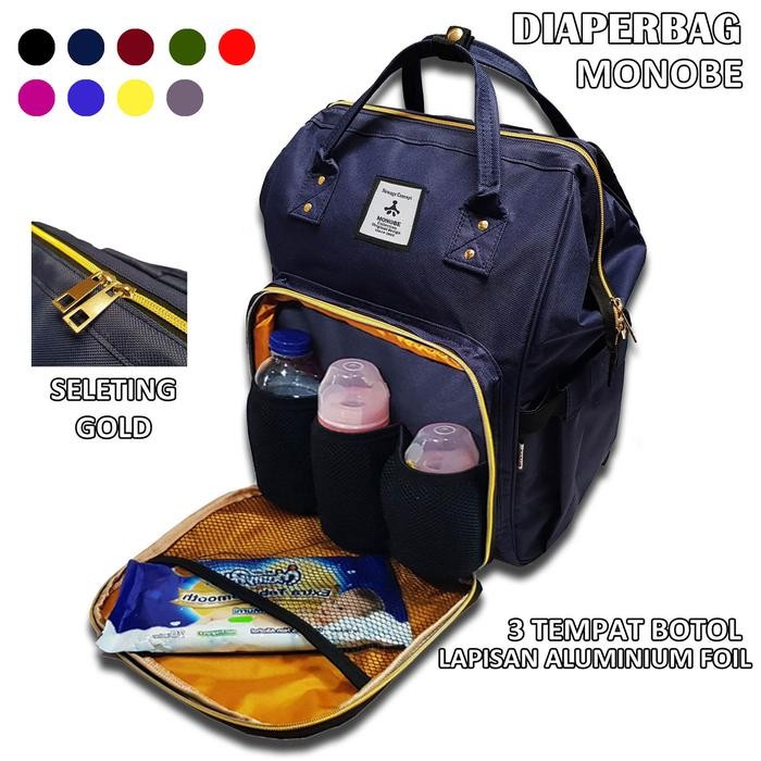 Diaper Bag Monobe / Tas Perlengkapan Bayi- Baby Bags Tas Popok