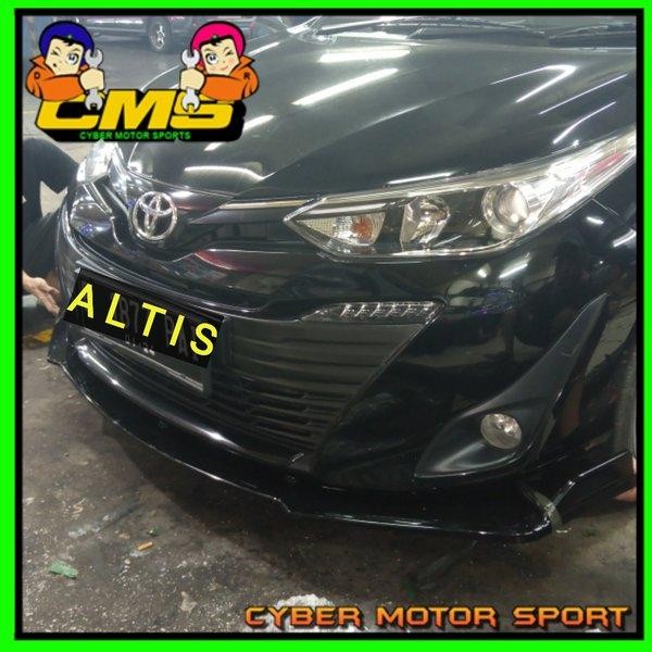 Lips Bumper Depan Toyota Corolla Altis. Lips Bumper Universal. Front