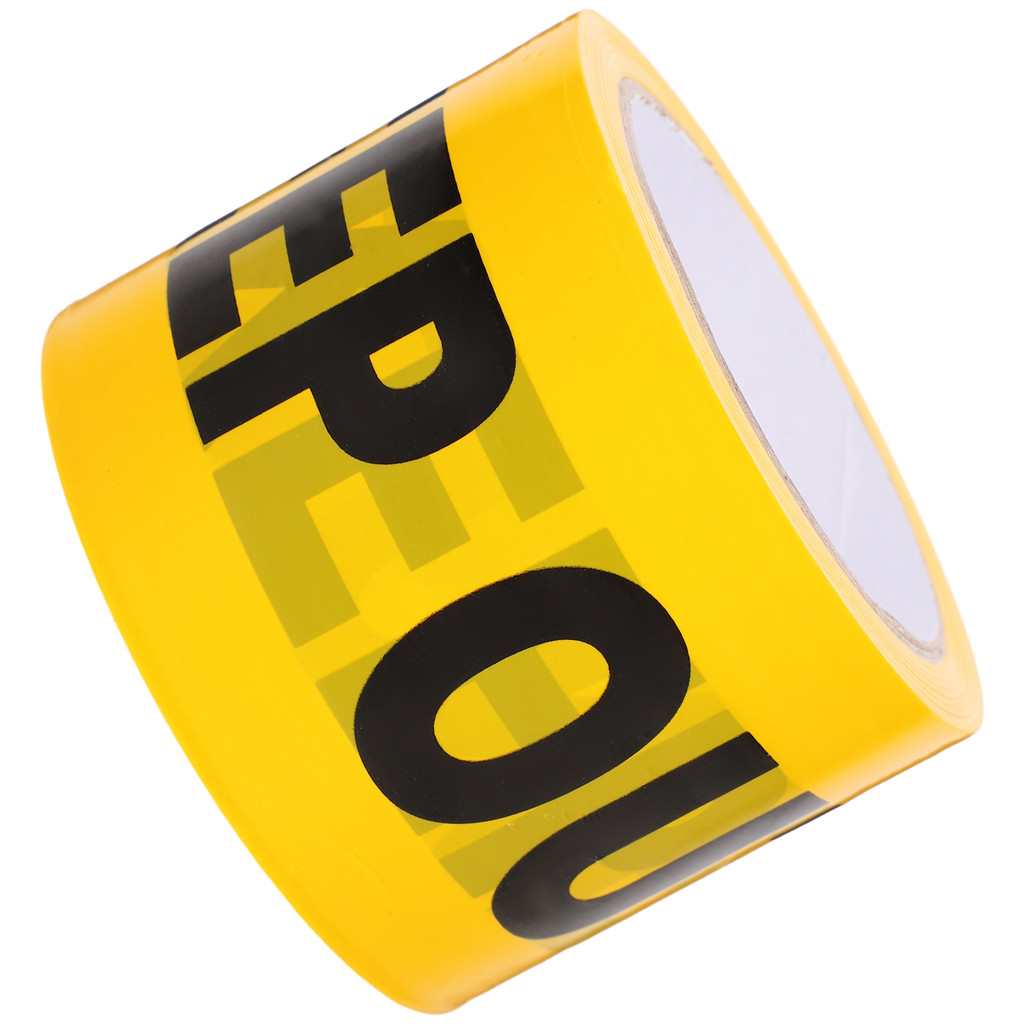 

Yellow Non Adhesive Keep Out Tape Warning Caution Tape Roll Crime Scene Safety Hazardous Area