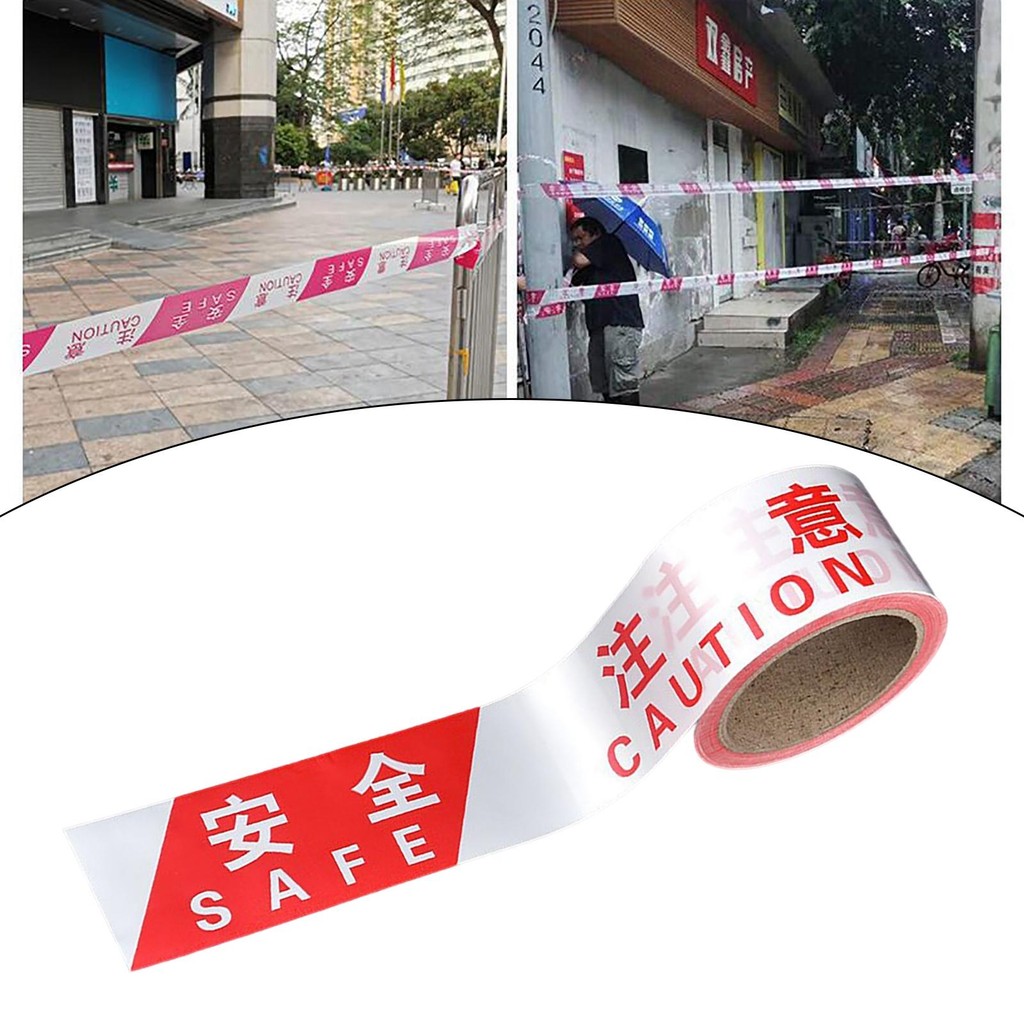 

Tape, Hazard Warning Tape, High Quality for Danger Areas Generic Barricades Crime Scenes