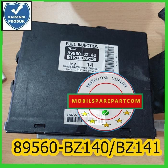 ECU KOMPUTER ENGINE CONTROL UNIT XENIA 1.0 1 89560-BZ140 BZ141 *