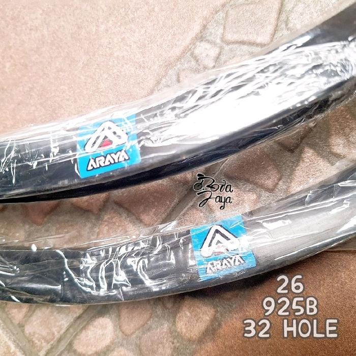 Velg Rims Araya 26 925B 32H Hitam