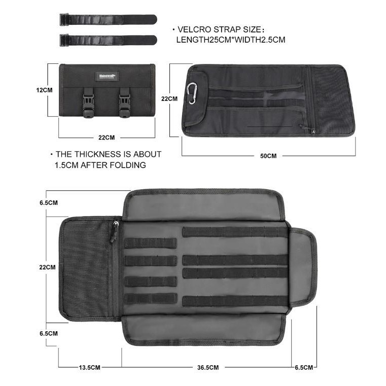 Tool Bag Rhinowalk Mt103 Tas Kunci Sepeda Motor Rhinowalk