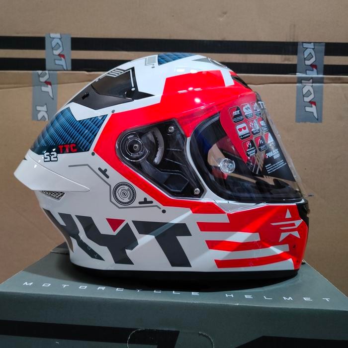 KYT TT COURSE FUSELAGE RED