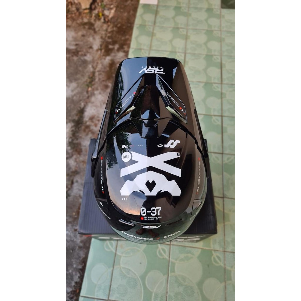 HELM ORCA 119 HELM ORCA ONEONENINE TH 9 BLACK GLOSS TERBARU