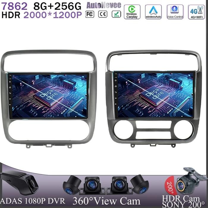 7862 Car Android 13 For Honda Stream 2001-2004 Auto Stereo Radio