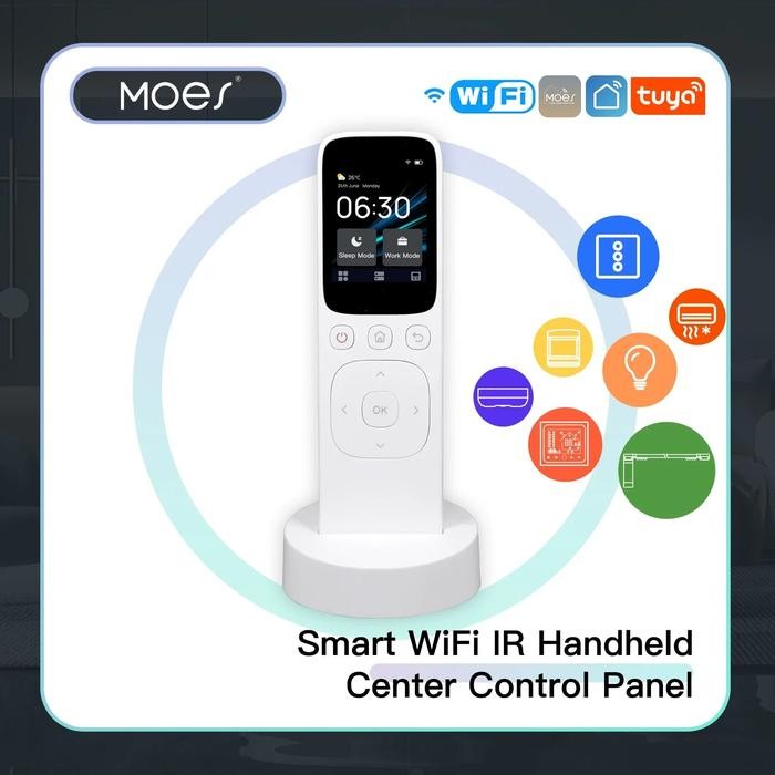MOES Wifi Tuya Smart Central Control Panel Wireless Touch Screen