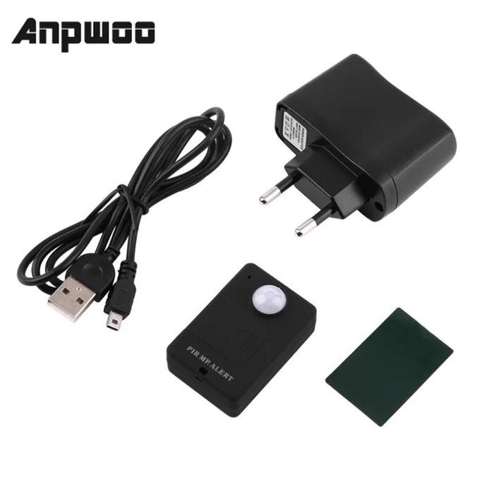 Mini PIR Motion Sensor Wireless Infrared GSM Alarm Monitor Motion