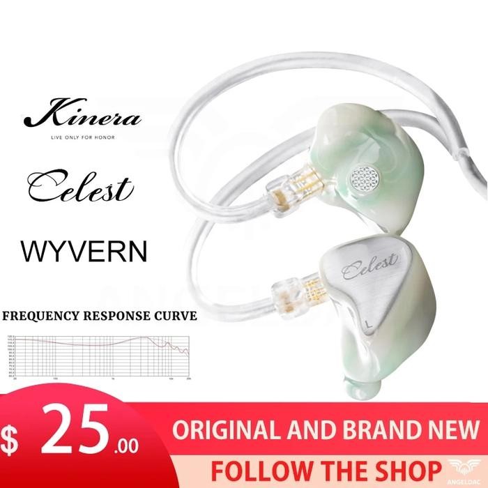 Kinera Celest Wyvern Earphone Cable With Detachable Boom Microphone