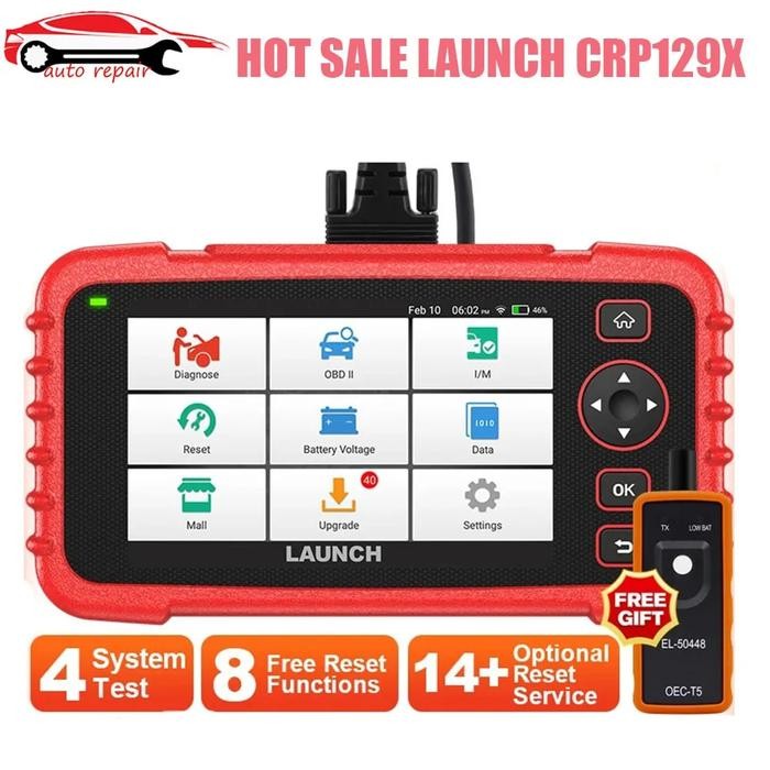 Launch X431 CRP129X Code Reader CRP 129X OBD2 Scanner Creader129X