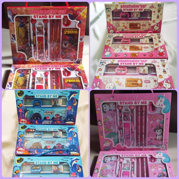 

TERMURAH LUCKY CAT - SET STATIONERY ALAT TULIS SET PERLENGKAPAN SEKOLAH ALAT TULIS SEKOLAH SET