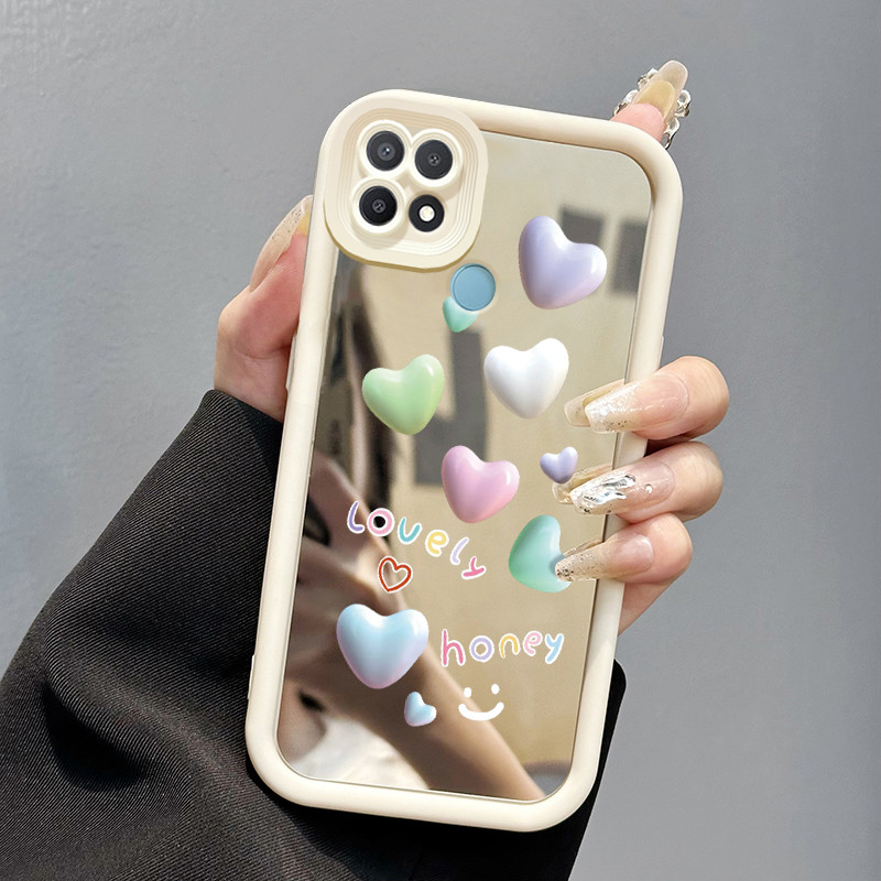 Casing Hp OPPO A15 A15s A35 Case Softcase Kesing Pelangi Cinta ponsel Cesing terbuat dari kasingg ba