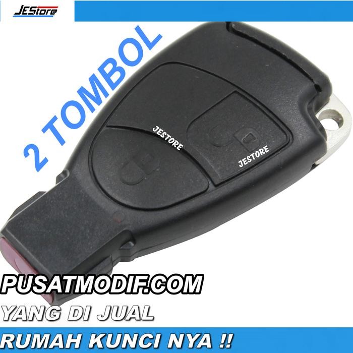 MERCEDES 2BTN SMARTKEY RUMAH KUNCI W203 W210 W211 MERCEDES KEY SHELL