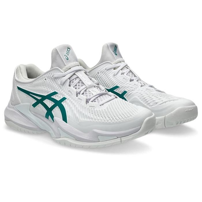 Sepatu Tenis Asics Court FF3 White Pitch Green/Tennis Shoe Asics Court FF3 Asics Original