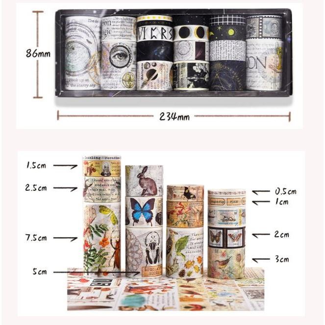 

LovelyCraftStore Washi Tape W32 ~ Masking Tape Selotip Kertas Paper Tape Selotip Jepang Deco Tape