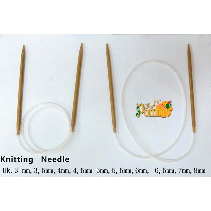 

Circular Knitting Needle - Alat Merajut (Bambu)