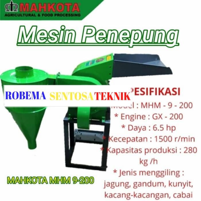 Spesial Mesin Penepung - Hammer Mill Mahkota Mhm 9-200