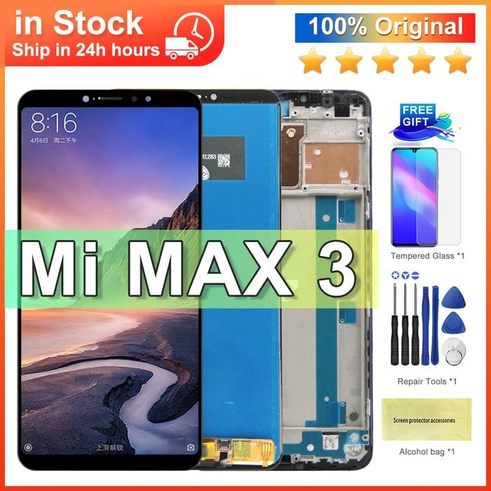 6.9" For Xiaomi Max3 LCD Display Touch Screen Digitizer Assembly For Xiaomi Mi Max 3 LCD Screen Repl
