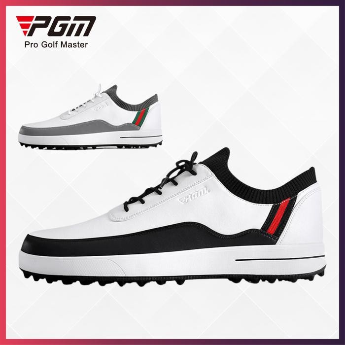 PGM Golf Shoes Pria Spikeless Waterproof Sepatu Golf Pria Anti Air Anti Slip