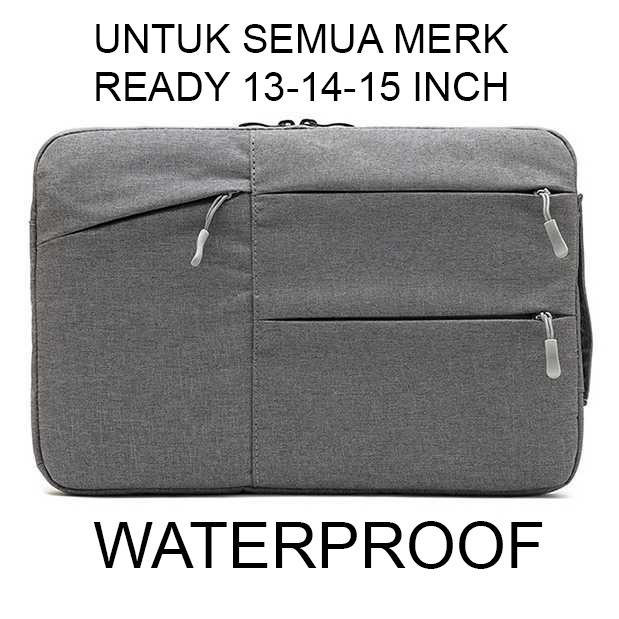 Premium R3 Tas Laptop 13 Inch / Softcase Macbook Asus HP Lenovo All