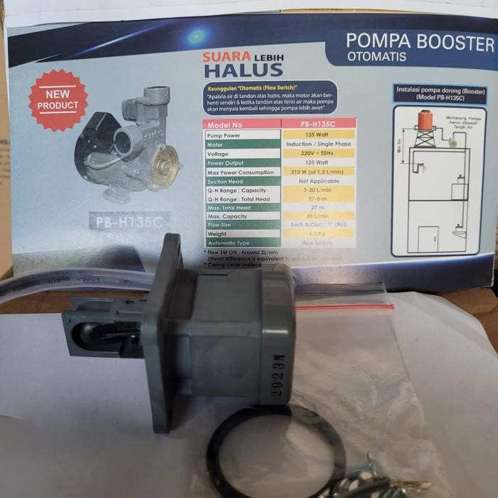 Terpopuler Otomatis Booster Pompa Sanyo Pb-H135C