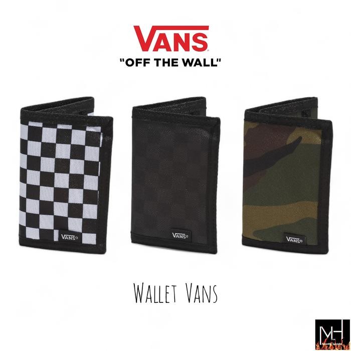 VANS WALLET / DOMPET PRIA WANITA UNISEX LOGO ORIGINAL 100%