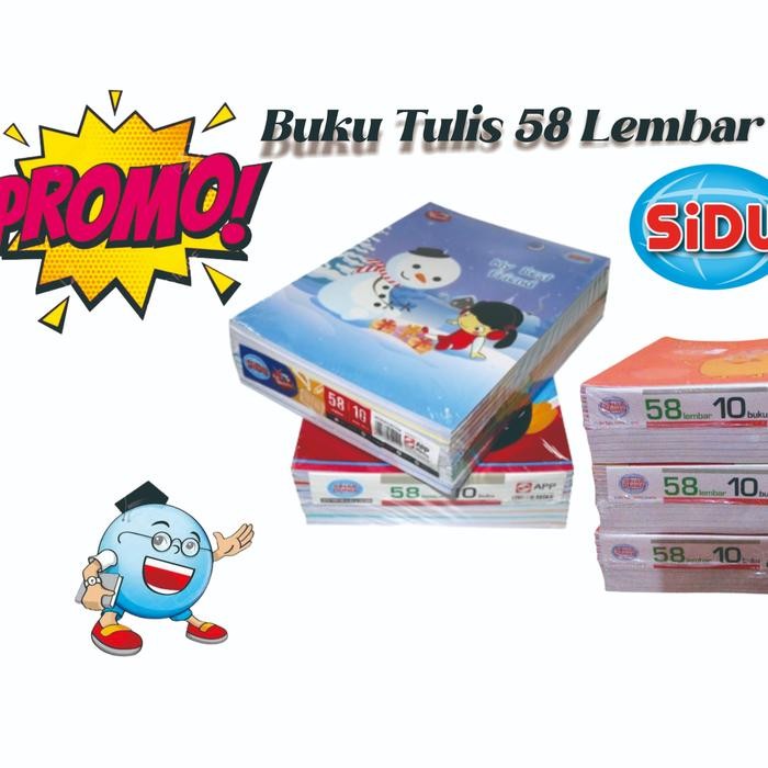 

Buku Tulis Sinar Dunia 58 Isi 10 per Pack