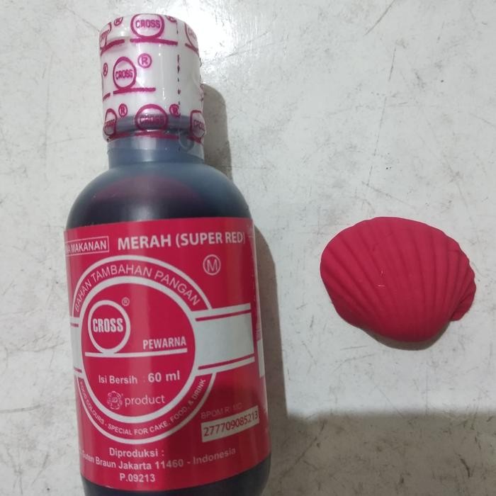 

pewarna cross 60ml black phantom,super red,Red red