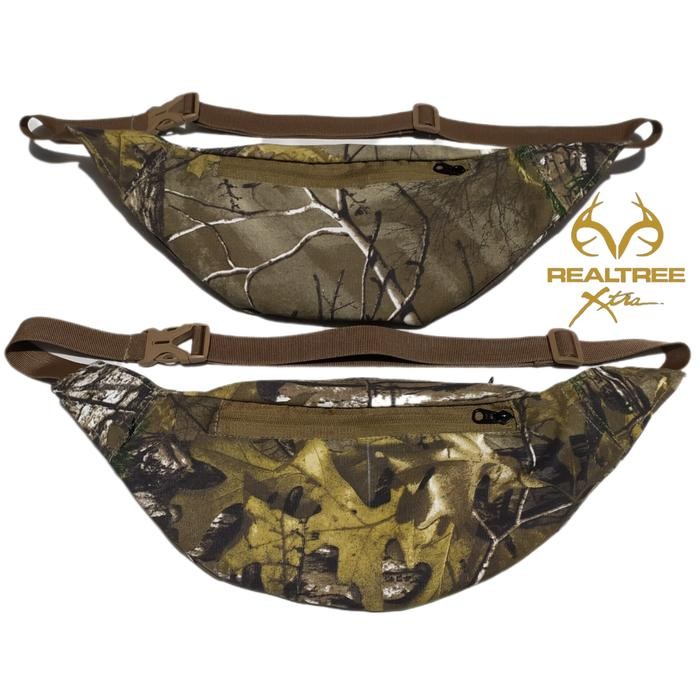 Waistbag camo loreng army tas selempang sling bag waist bag real tree