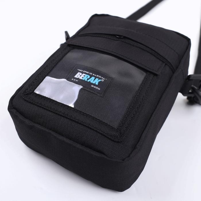 BERAK 9420 Slingbag / Tas Selempang - Bridge Sb Black Hitam